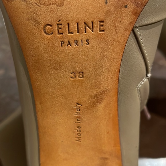 CELINE Women's Bam Bam Ankle Boots Size 8 - Picture 13 of 14